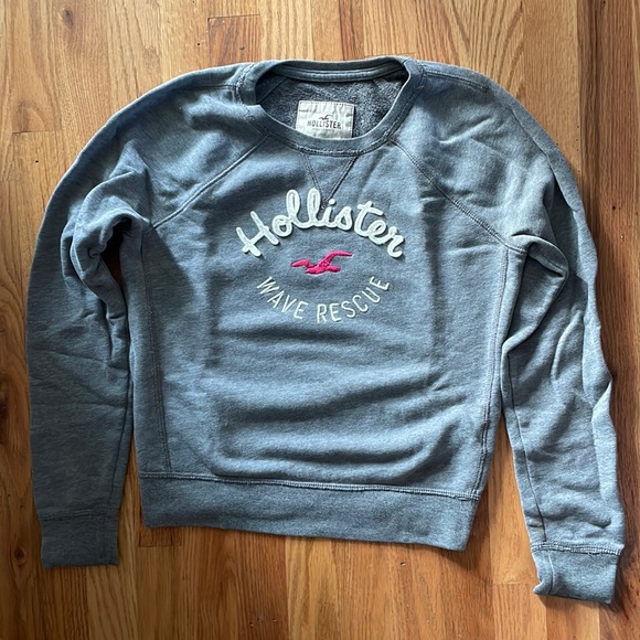 Holister Grey Sweater - Picture 1 of 3